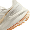 SCARPE NIKE AIR ZOOM STRUCTURE 25 DONNA RUNNING PALESTRA BIANCA ORO