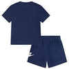 MAGLIA PANTA NIKE T-SHIRT MAGLIA E PANTALONCINO COMPLETO BIMBO BIMBA BAMBINO JUNIOR