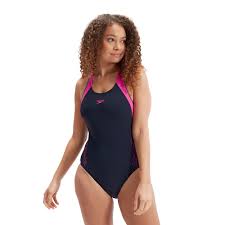 COSTUME PISCINA SPEEDO DONNA INTERO HYPERBOOM NAVY