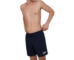 BOXER MARE SPEEDO COSTUME UOMO ESSENTIALS NUOTO PISCINA BLUE NAVY