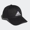 CAPPELLINO DA BASEBALL ADIDAS EMBROIDERED LOGO LIGHTWEIGHT NERO