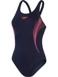 COSTUME PISCINA SPEEDO DONNA INTERO MUSCLEBACK NERO FUCSIA