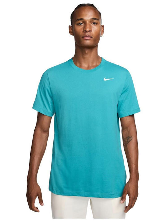 T SHIRT NIKE DRY-FIT MAGLIA UOMO SPORTSWEAR TRAINING RUN VERDE ACQUA