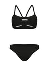 COSTUME BIKINI ARENA 2 PEZZI A FASCIA DONNA PISCINA NUOTO NERO
