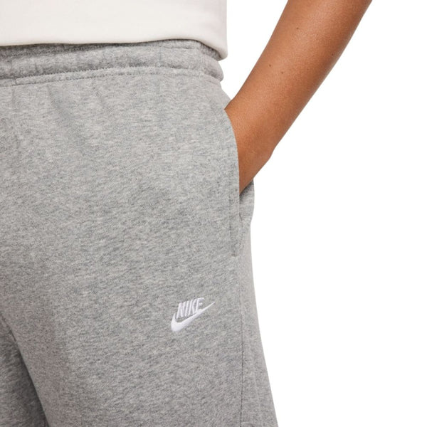 PANTALONE NIKE UOMO PANTA LUNGO TUTA JOGGER CLUB GRIGIO GARZATO