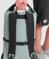 ZAINO SACCA ARENA BORSA PISCINA NUOTO DRY BACKPACK BIG LOGO VERDE