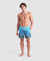 BOXER ARENA BAGNO MARE UOMO WATER PRINT MULTISTAMPA