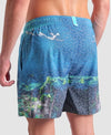BOXER ARENA BAGNO MARE UOMO WATER PRINT MULTISTAMPA