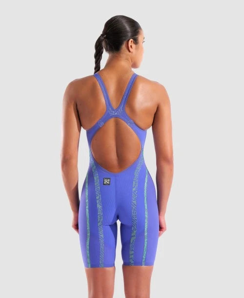 COSTUMONE GARA ARENA PRIMO POWERSKIN NERO COSTUME DONNA COMPETIZIONE OPENBACK FUTURE DUSK