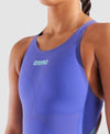 COSTUMONE GARA ARENA PRIMO POWERSKIN NERO COSTUME DONNA COMPETIZIONE OPENBACK FUTURE DUSK
