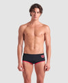 COSTUME ARENA UOMO ALTO TRUNK NUOTO PISCINA SWIM NERO BIG LOGO