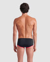 COSTUME ARENA UOMO ALTO TRUNK NUOTO PISCINA SWIM NERO BIG LOGO