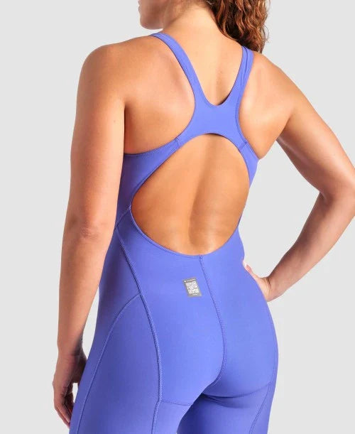 COSTUMONE ARENA POWERSKIN IMPULSO DONNA LILLA WOMAN GARA PISCINA OPENBACK