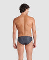 COSTUME ARENA UOMO SLIP PISCINA MONOGRAM SWIM BRIEFS GRIGIO