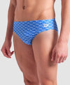 COSTUME ARENA UOMO SLIP PISCINA MONOGRAM SWIM BRIEFS BLU