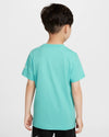 T SHIRT NIKE BIMBO BIMBA FUTURA EVERGREEN MAGLIETTA AZZURRA