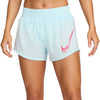 SHORTS NIKE WOMAN PANTALONCINO CORTO RUNNING PALESTRA DONNA CELESTE