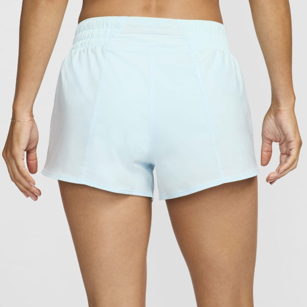 SHORTS NIKE WOMAN PANTALONCINO CORTO RUNNING PALESTRA DONNA CELESTE