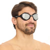 OCCHIALINI OZEANX MIRROR TRIATHLON OCCHIALINO NUOTO SPECCHIATI PISCINA ARGENTO