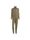 TUTA ADIDAS ORIGINALS UOMO CON ZIP FELPATA MAN SUITS VERDONE