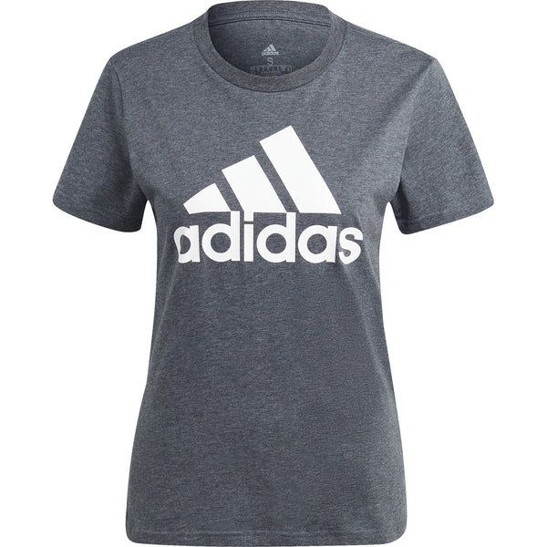 T SHIRT ADIDAS ESSENTIALS MAGLIETTA DONNA RUNNING GRIGIA