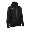FELPA ARENA TUTA UNISEX TRAINING ZIP E CAPPUCCIO NERA PANEL UNISEX