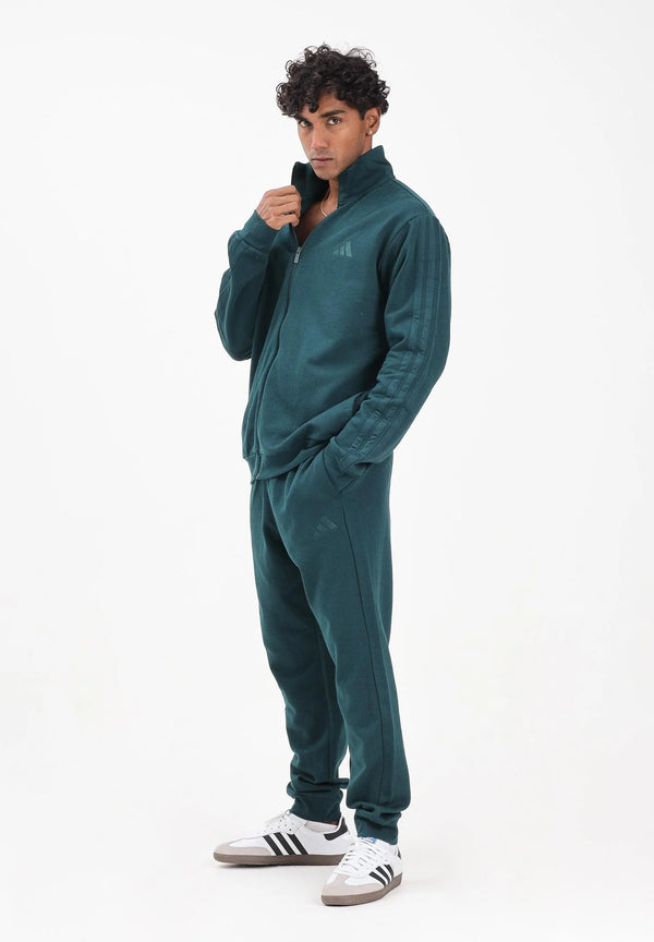 TUTA ADIDAS ORIGINALS UOMO CON ZIP FELPATA MAN SUITS VERDONE