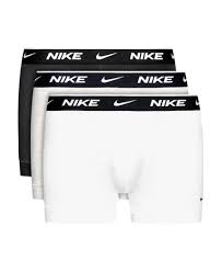 BOXER MUTANDE TRUNK NIKE PRO SHORT MAN UOMO ADERENTE BIANCO/GRIGIO/NERO x3