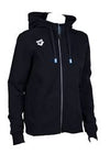FELPA ARENA TUTA DONNA TRAINING ZIP E CAPPUCCIO BLU PANEL