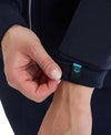 FELPA ARENA TUTA DONNA TRAINING ZIP E CAPPUCCIO BLU PANEL