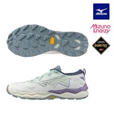 SCARPE MIZUNO WAVE DAICHI 9 GORE-TEX DONNA RUNNING GREEN VIOLET