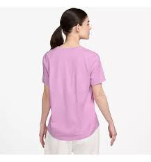 T SHIRT DONNA NIKE MAGLIA PALESTRA SPORTSWEAR ESSENTIAL ROSA