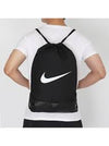 SACCA CON LACCETTI NIKE HERITAGE BORSA 13 LITRI NERA PALESTRA