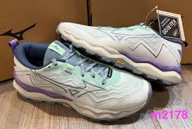 SCARPE MIZUNO WAVE DAICHI 9 GORE-TEX DONNA RUNNING GREEN VIOLET