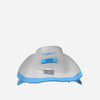PINNE PISCINA SPEEDO DMC ELITE FIN SWIM PINNETTE NUOTO PINNATO CLEAR BLU