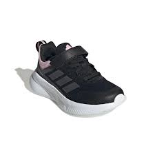 SCARPE BIMBA ADIDAS STRAPPI FORTARUN SCARPA CHILDREN NERO ROSA