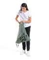 SACCA RETATA ARENA BORSA PISCINA TEAM MESH GO PORTA ACCESSORI NUOTO VERDE SAGE