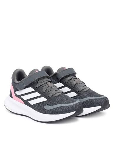 SCARPE BIMBO BIMBA ADIDAS RUNFALCON SCARPA CHILDREN GREY PINK