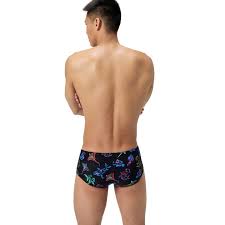 COSTUME SPEEDO UOMO TRUNK NUOTO PISCINA ML PRINTED END+ 13,5 CM FISH