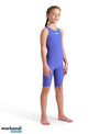 COSTUMONE ARENA POWERSKIN IMPULSO JUNIOR LILLA BIMBA GARA OPENBACK PISCINA