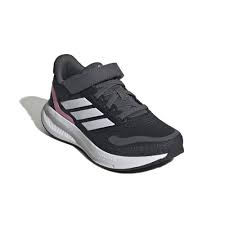 SCARPE BIMBO BIMBA ADIDAS RUNFALCON SCARPA CHILDREN GREY PINK
