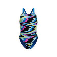 COSTUME DONNA PISCINA SPEEDO NUOTO INTERO LEADERBACK CLUB TRAINING FANTASIA