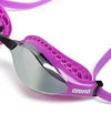 OCCHIALINI PISCINA ARENA AIR SPEED MIRROR GARA NUOTO SWIM VIOLA ARGENTO