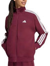 TUTA ADIDAS PERFORMANCE UOMO THREE STRIPS TEMPO LIBERO PALESTRA BORDEAUX