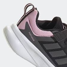 SCARPE BIMBA ADIDAS STRAPPI FORTARUN SCARPA CHILDREN NERO ROSA