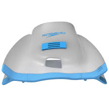 PINNE PISCINA SPEEDO DMC ELITE FIN SWIM PINNETTE NUOTO PINNATO CLEAR BLU