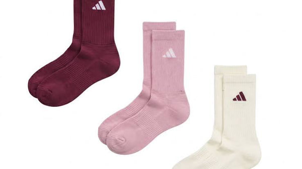 CALZE ADIDAS TRIPLA CUSHIONED CREW SOCKS CALZA 3 PAIA VIOLA
