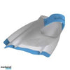 PINNE PISCINA SPEEDO DMC ELITE FIN SWIM PINNETTE NUOTO PINNATO CLEAR BLU