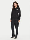 TUTA DONNA FELPA + PANTA ADIDAS ORIGINALS ESSENTIALS GIACCA NERA