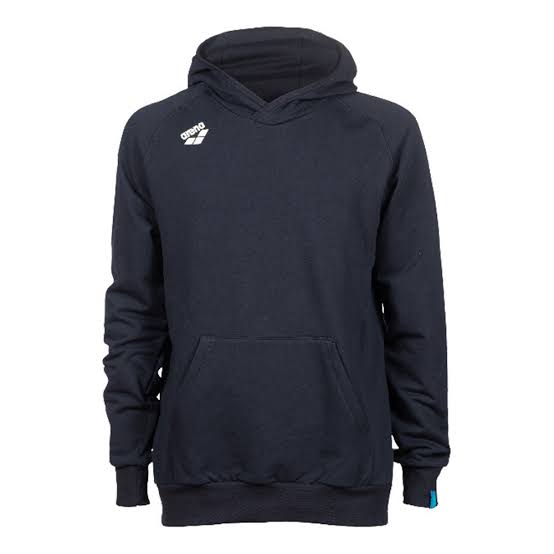 FELPA ARENA TUTA UNISEX TRAINING CAPPUCCIO BLUE NAVY PANEL UNISEX